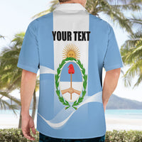 Personalized Argentina Flag Day Hawaiian Shirt Sun Of May Sol De Mayo - National Emblem Patriotism