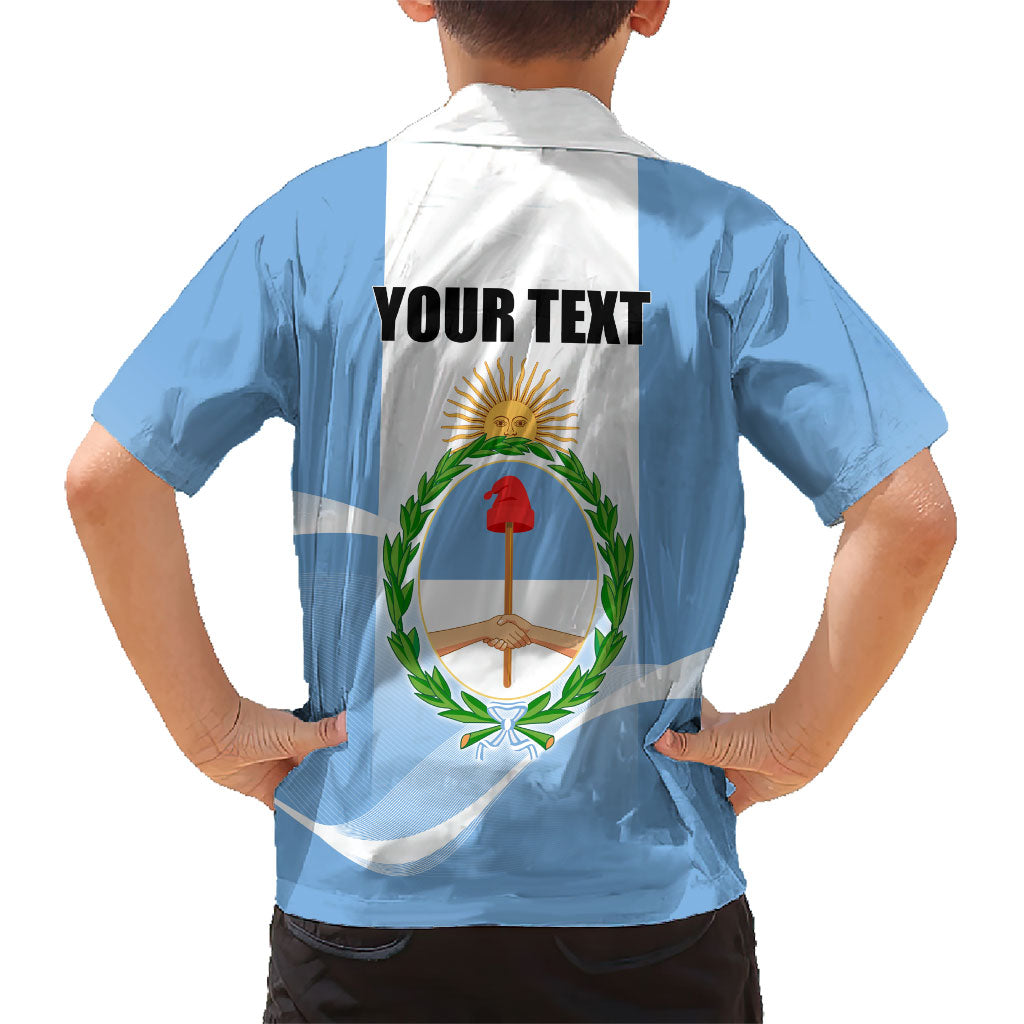 Personalized Argentina Flag Day Hawaiian Shirt Sun Of May Sol De Mayo - National Emblem Patriotism
