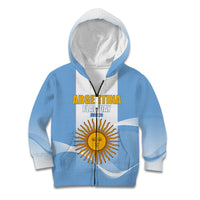 Personalized Argentina Flag Day Kid Hoodie Sun Of May Sol De Mayo - National Emblem Patriotism