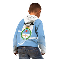 Personalized Argentina Flag Day Kid Hoodie Sun Of May Sol De Mayo - National Emblem Patriotism