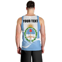 Personalized Argentina Flag Day Men Tank Top Sun Of May Sol De Mayo - National Emblem Patriotism