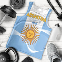 Personalized Argentina Flag Day Men Tank Top Sun Of May Sol De Mayo - National Emblem Patriotism