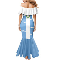 Personalized Argentina Flag Day Mermaid Dress Sun Of May Sol De Mayo - National Emblem Patriotism