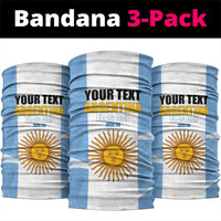 Personalized Argentina Flag Day Neck Gaiter Sun Of May Sol De Mayo - National Emblem Patriotism