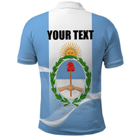 Personalized Argentina Flag Day Polo Shirt Sun Of May Sol De Mayo - National Emblem Patriotism