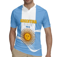 Personalized Argentina Flag Day Rugby Jersey Sun Of May Sol De Mayo - National Emblem Patriotism