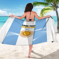 Personalized Argentina Flag Day Sarong Sun Of May Sol De Mayo - National Emblem Patriotism
