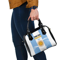 Personalized Argentina Flag Day Shoulder Handbag Sun Of May Sol De Mayo - National Emblem Patriotism