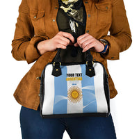 Personalized Argentina Flag Day Shoulder Handbag Sun Of May Sol De Mayo - National Emblem Patriotism