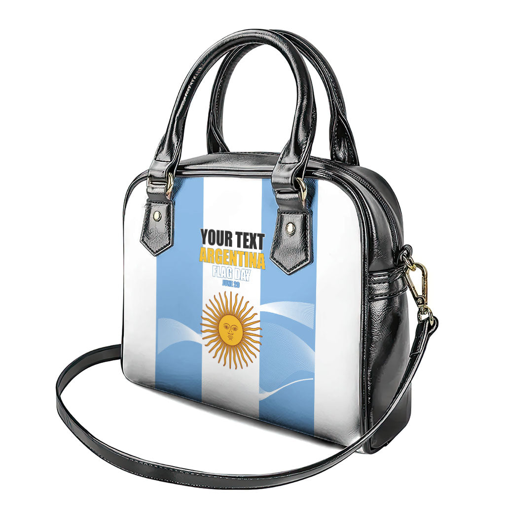 Personalized Argentina Flag Day Shoulder Handbag Sun Of May Sol De Mayo - National Emblem Patriotism