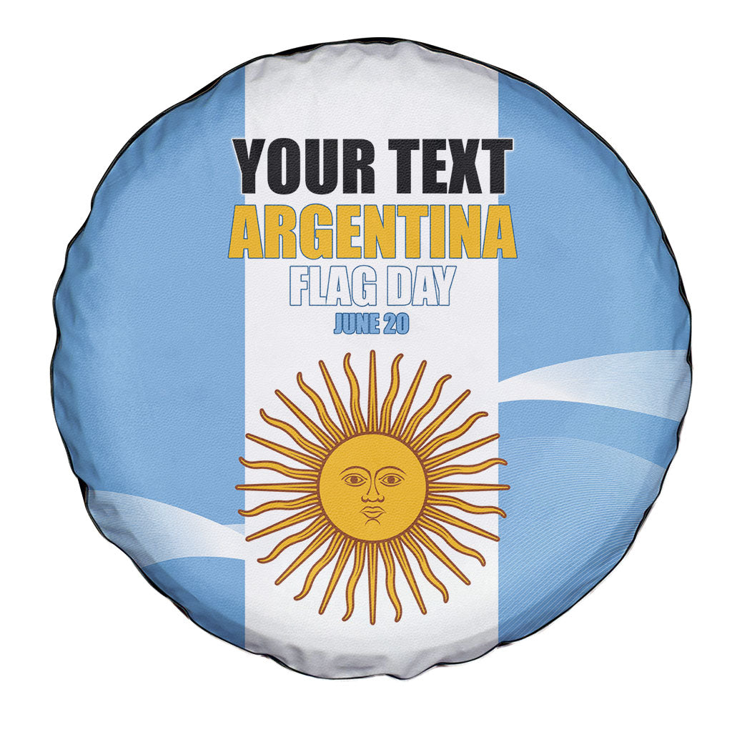Personalized Argentina Flag Day Spare Tire Cover Sun Of May Sol De Mayo - National Emblem Patriotism