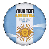 Personalized Argentina Flag Day Spare Tire Cover Sun Of May Sol De Mayo - National Emblem Patriotism