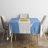 Personalized Argentina Flag Day Tablecloth Sun Of May Sol De Mayo - National Emblem Patriotism