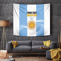 Personalized Argentina Flag Day Tapestry Sun Of May Sol De Mayo - National Emblem Patriotism
