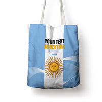 Personalized Argentina Flag Day Tote Bag Sun Of May Sol De Mayo - National Emblem Patriotism