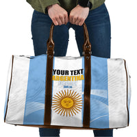 Personalized Argentina Flag Day Travel Bag Sun Of May Sol De Mayo - National Emblem Patriotism