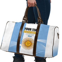Personalized Argentina Flag Day Travel Bag Sun Of May Sol De Mayo - National Emblem Patriotism