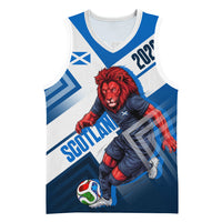 Personalized Scotland Football 2026 Basketball Jersey Scottish Soccer Red Lion Mascot Saltire Cross