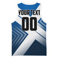 Personalized Scotland Football 2026 Basketball Jersey Scottish Soccer Red Lion Mascot Saltire Cross