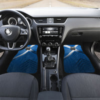Personalized Scotland Football 2026 Car Mats Scottish Soccer Red Lion Mascot Saltire Cross