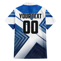 Personalized Scotland Football 2026 Hawaiian Shirt Scottish Soccer Red Lion Mascot Saltire Cross