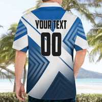 Personalized Scotland Football 2026 Hawaiian Shirt Scottish Soccer Red Lion Mascot Saltire Cross