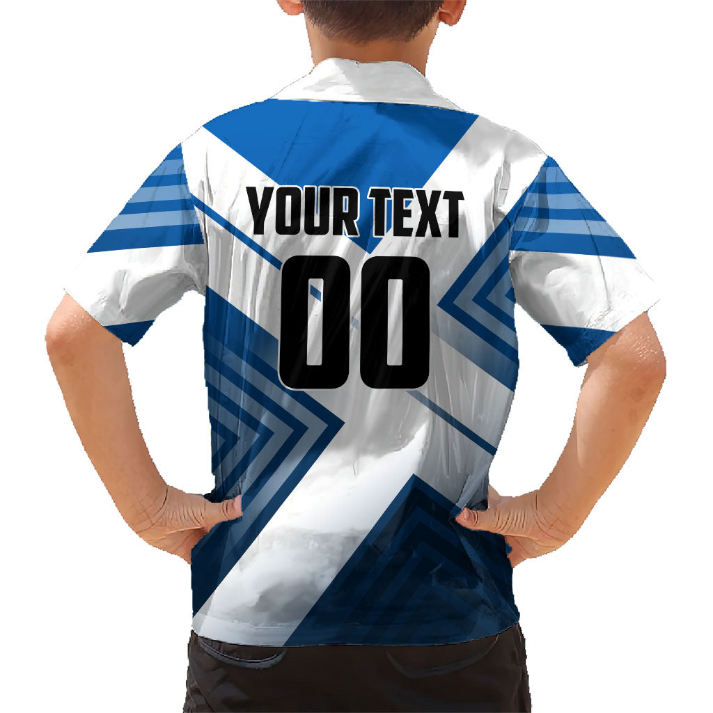 Personalized Scotland Football 2026 Hawaiian Shirt Scottish Soccer Red Lion Mascot Saltire Cross