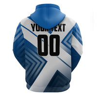 Personalized Scotland Football 2026 Hoodie Scottish Soccer Red Lion Mascot Saltire Cross