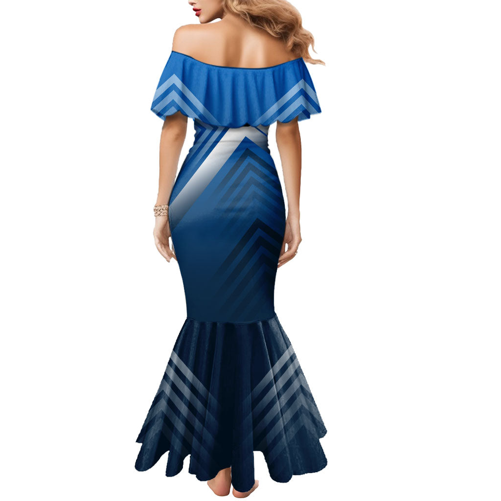 Personalized Scotland Football 2026 Mermaid Dress Scottish Soccer Red Lion Mascot Saltire Cross