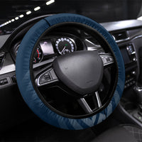 Scotland Football 2026 Steering Wheel Cover Scottish Soccer Red Lion Mascot Saltire Cross