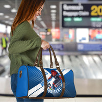 Personalized Scotland Football 2026 Travel Bag Scottish Soccer Red Lion Mascot Saltire Cross