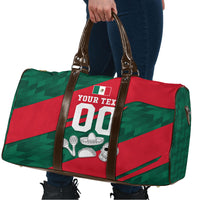 Personalized Mexico Football Jaguar Mascot Travel Bag Sugar Skull Sombrero Aztec