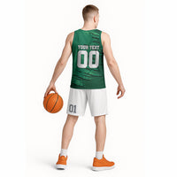 Personalized Mexico Football Basketball Jersey Jaguar Mascot Artistic Brush Stroke Texture