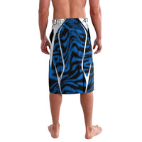 Personalized United States Soccer Lavalava USA Patriotic Eagle Mascot - Blue Geometric
