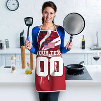 Personalized United States Soccer Apron American Eagle World Football Mascot