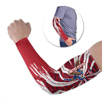 Personalized United States Soccer Arm Sleeves American Eagle World Football Mascot