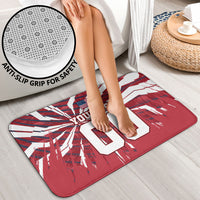 Personalized United States Soccer Bathroom Set American Eagle World Football Mascot