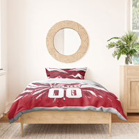 Personalized United States Soccer Bedding Set American Eagle World Football Mascot