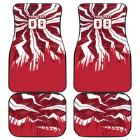 Personalized United States Soccer Car Mats American Eagle World Football Mascot
