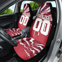 Personalized United States Soccer Car Seat Cover American Eagle World Football Mascot