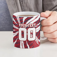 Personalized United States Soccer Ceramic Mug American Eagle World Football Mascot