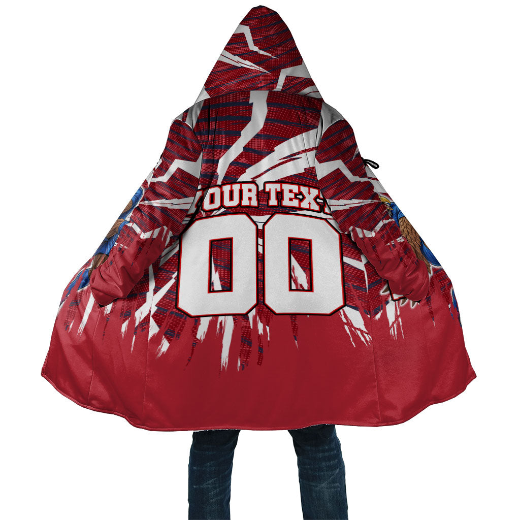 Personalized United States Soccer Cloak American Eagle World Football Mascot