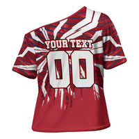 Personalized United States Soccer Cross Shoulder Shirt American Eagle World Football Mascot