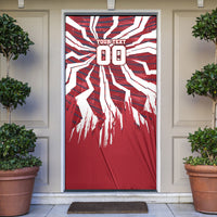 Personalized United States Soccer Door Cover American Eagle World Football Mascot