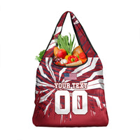 Personalized United States Soccer Grocery Bag American Eagle World Football Mascot