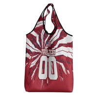Personalized United States Soccer Grocery Bag American Eagle World Football Mascot