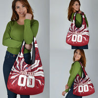 Personalized United States Soccer Grocery Bag American Eagle World Football Mascot