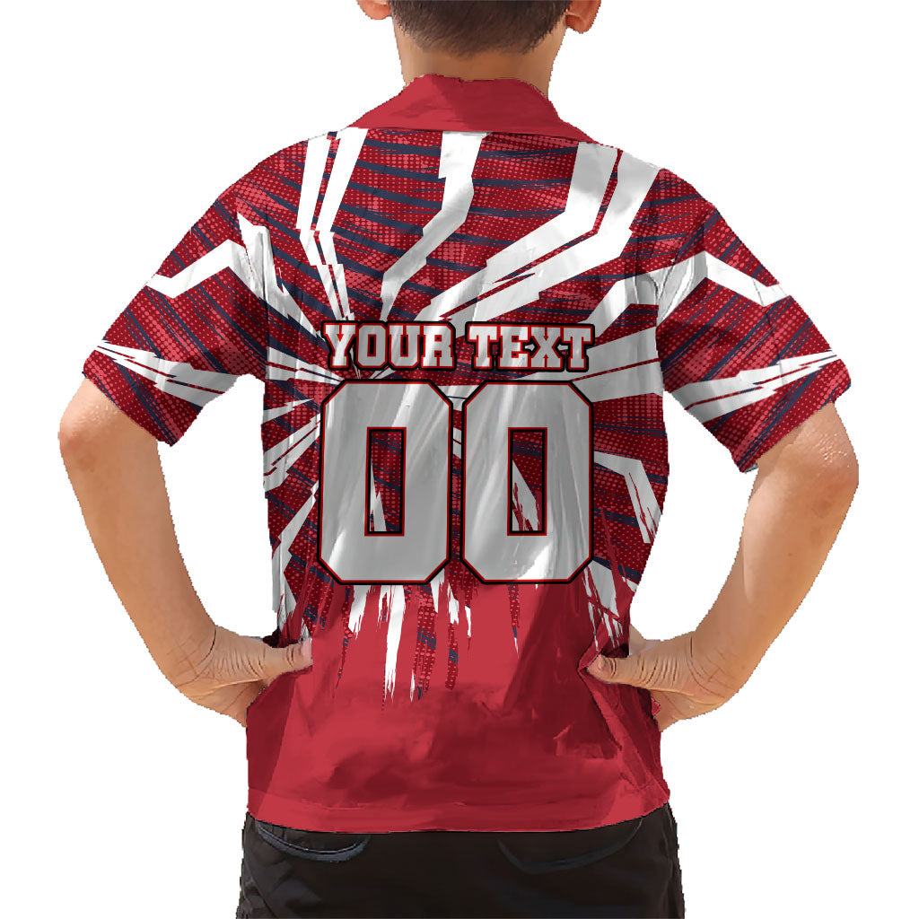 Personalized United States Soccer Hawaiian Shirt American Eagle World Football Mascot