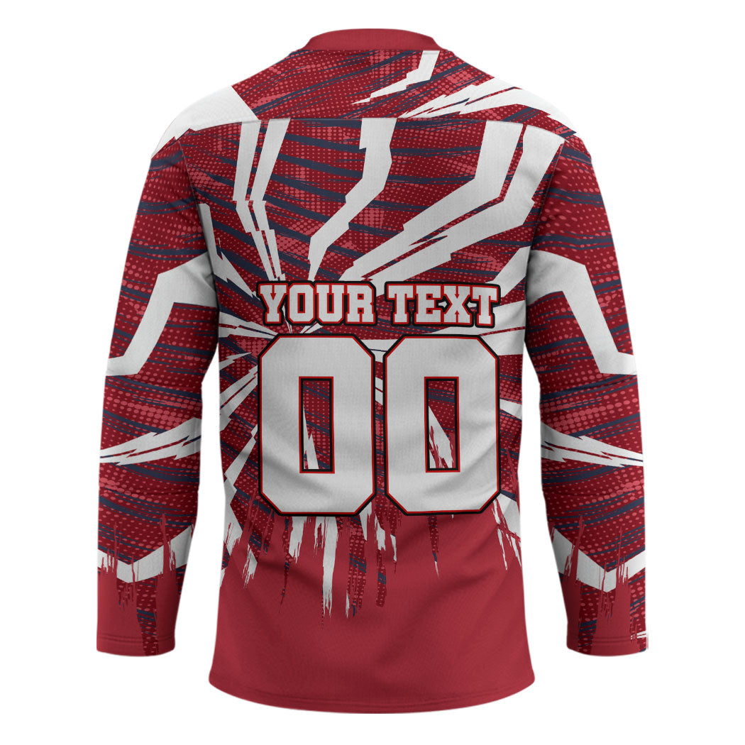 Personalized United States Soccer Hockey Jersey American Eagle World Football Mascot