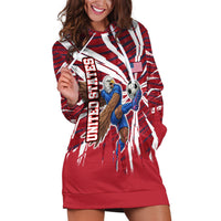 Personalized United States Soccer Hoodie Dress American Eagle World Football Mascot